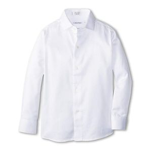 White, child's button up